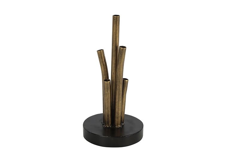 Countryfield Tube Vaas Genius S Antiek Goud/zwart
