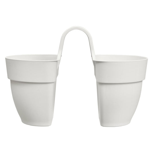 Elho Vibia Campana Flower Twin 21 Zijdewit