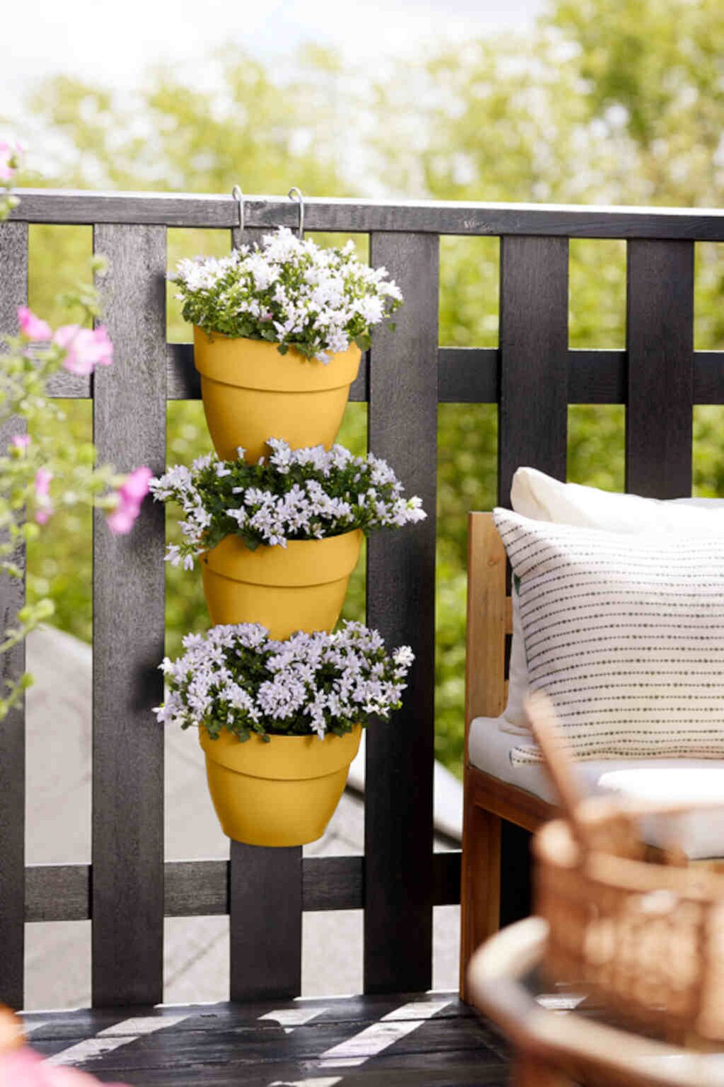 Elho Vibia Campana Vertical Forest Honinggeel