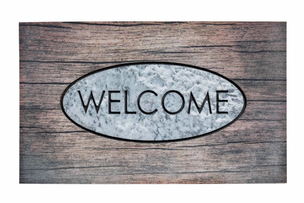 Hamat Residence 45x75cm Welcome Wood