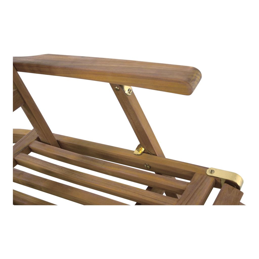 Lesli Deckchair Teak Verstelbaar
