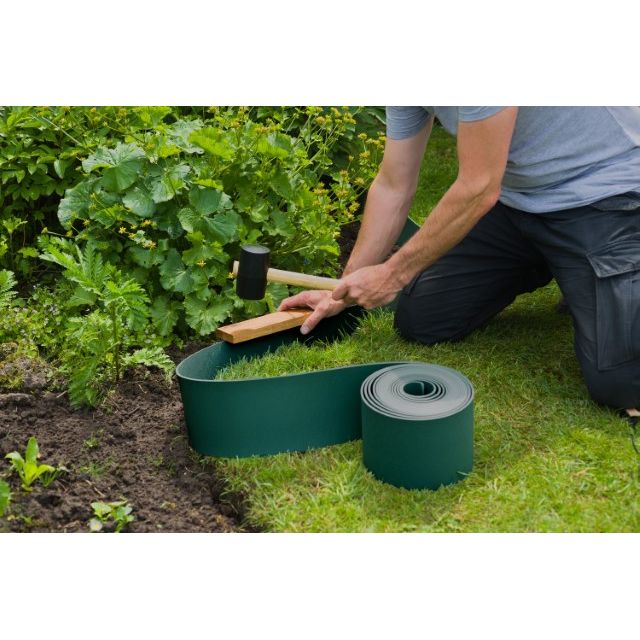 Nature Borderrand Groen 15 Cm Hoog