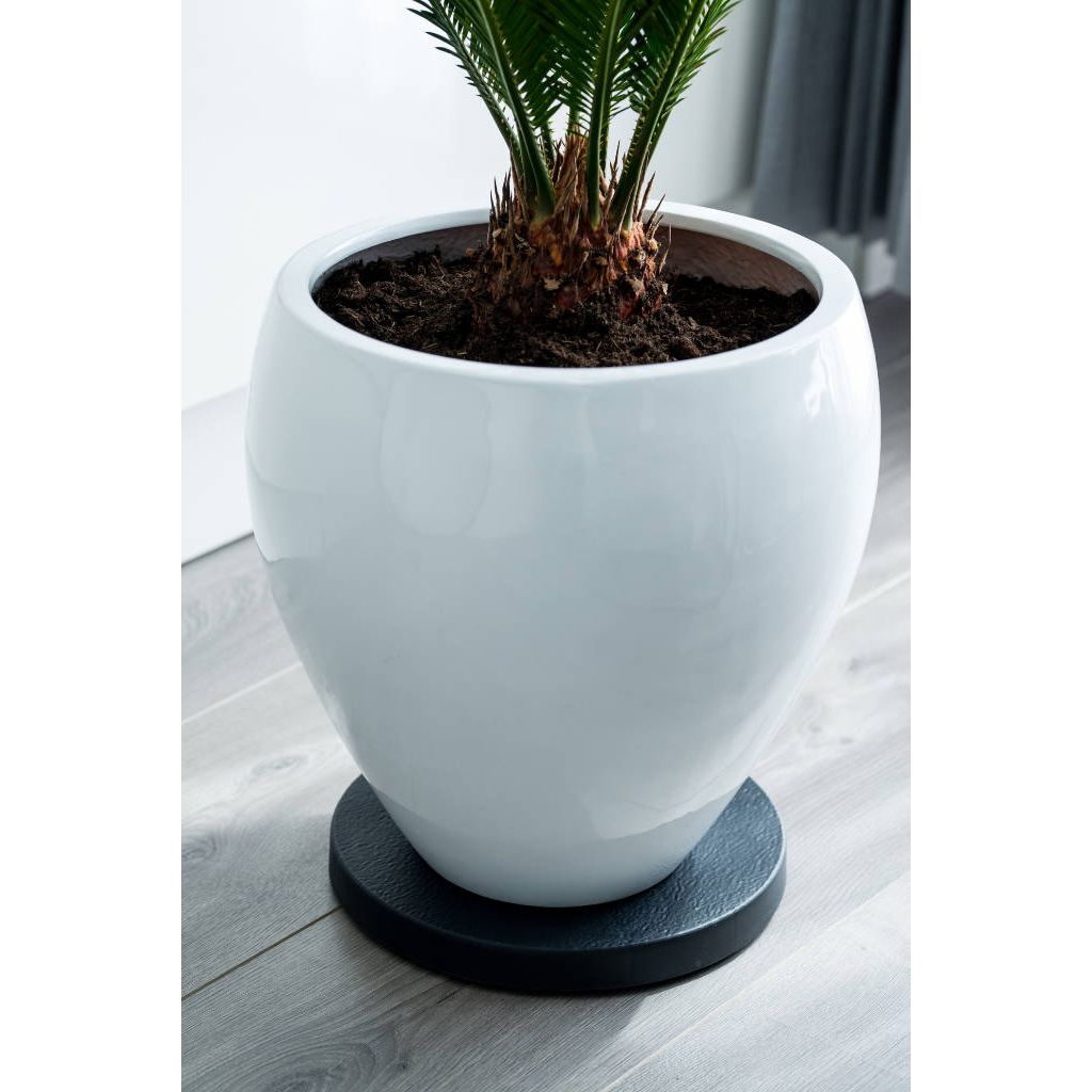 Nature Planttrolley Antraciet 29 Cm Rond