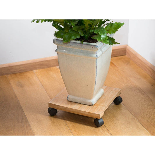 Nature Planttrolley Bamboe 30 Cm Vierkant
