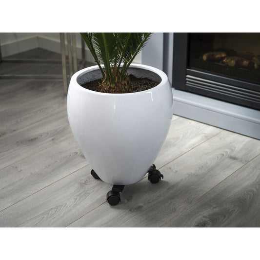 Nature Planttrolley Metaal Zwart 27 - 37 Cm Rond