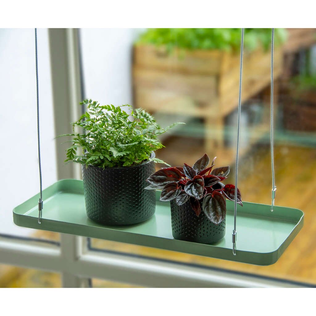 ESSCHERT DESIGN Plantenplateau Hanger 15x38 Cm Groen