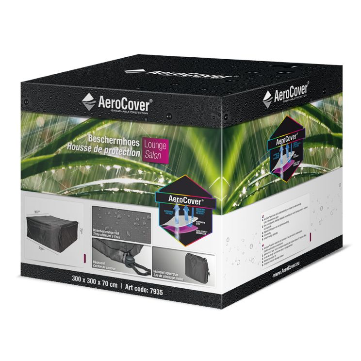  Aerocover Loungeset Hoes 300x300 Cm