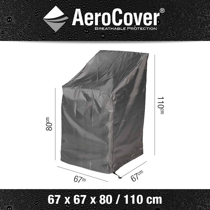  Aerocover Stapelstoelhoes 67x67x80/110 Cm
