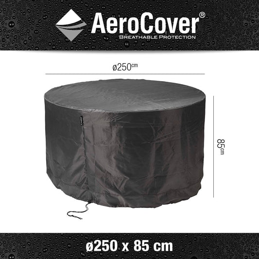  Aerocover Tuinmeubelhoes Ø250x85 Cm
