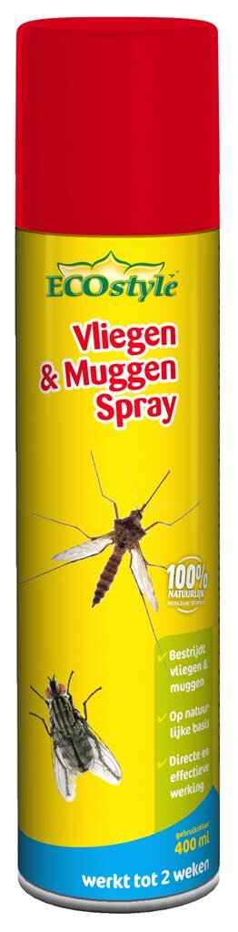  Ecostyle Vliegen & Muggen Spray 400 Ml