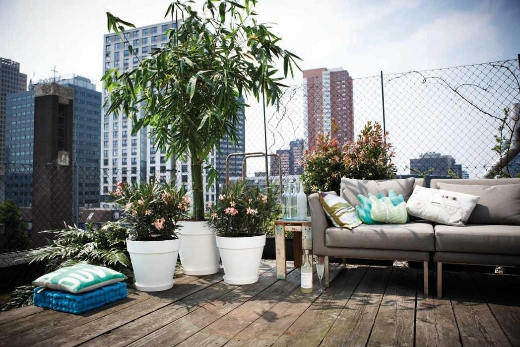  Elho Loft Urban Round 30 Antraciet