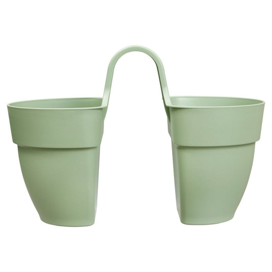  Elho Vibia Campana Flower Twin 21 Pistachegroen