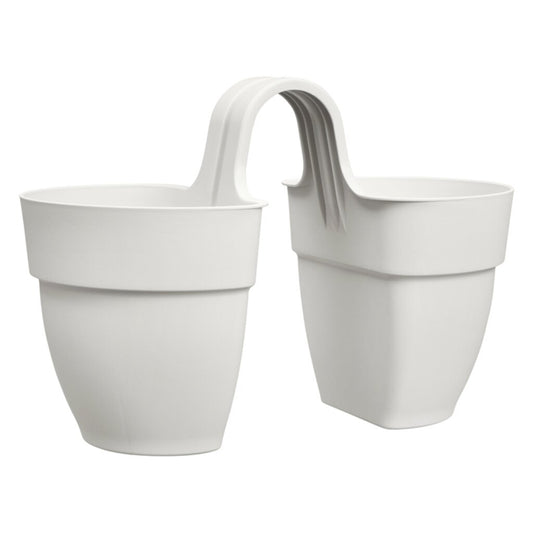  Elho Vibia Campana Flower Twin 21 Zijdewit