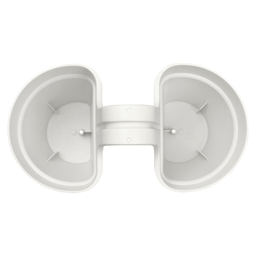  Elho Vibia Campana Flower Twin 21 Zijdewit