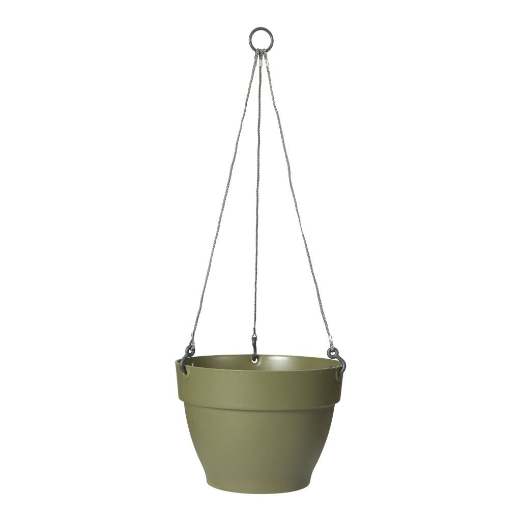  Elho Vibia Campana Hanging Basket 26 Sage Green