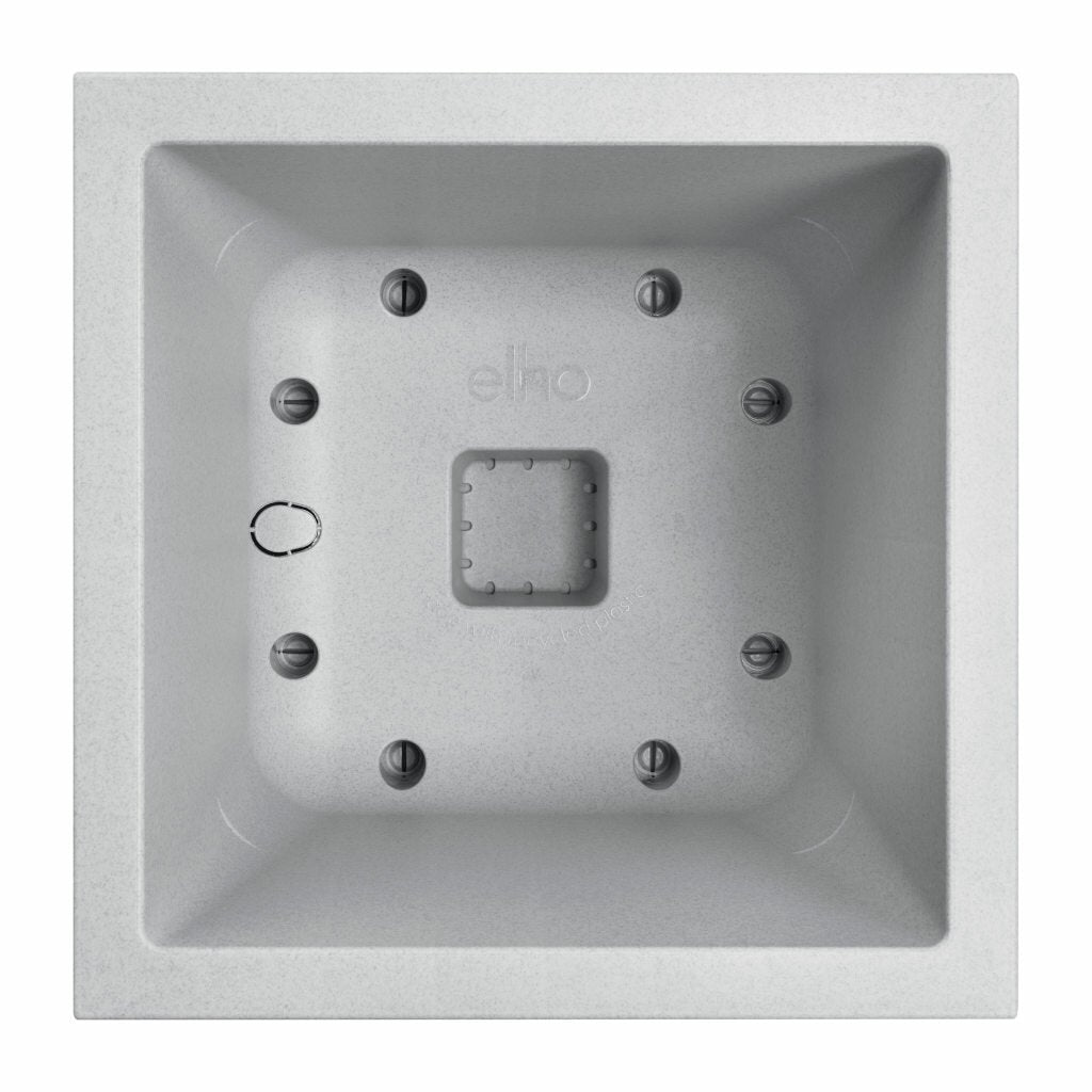  Elho Vivo Next Square 40 Living Concrete