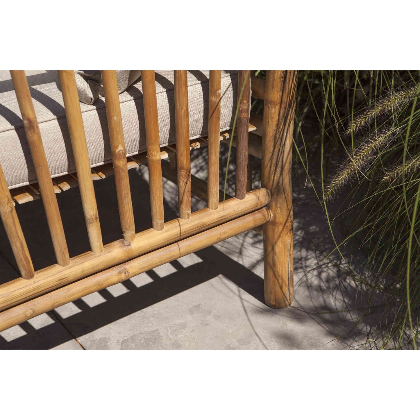  Exotan Bamboo Bank Met Kussens