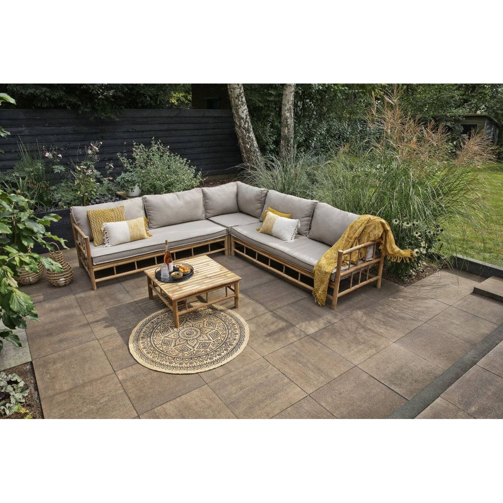  Exotan Bamboo Lounge Hoekset