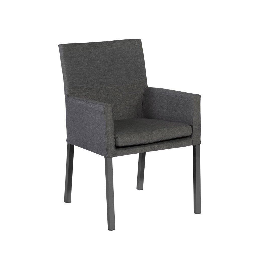  Exotan Rhodos Dining Armchair Ash Grey