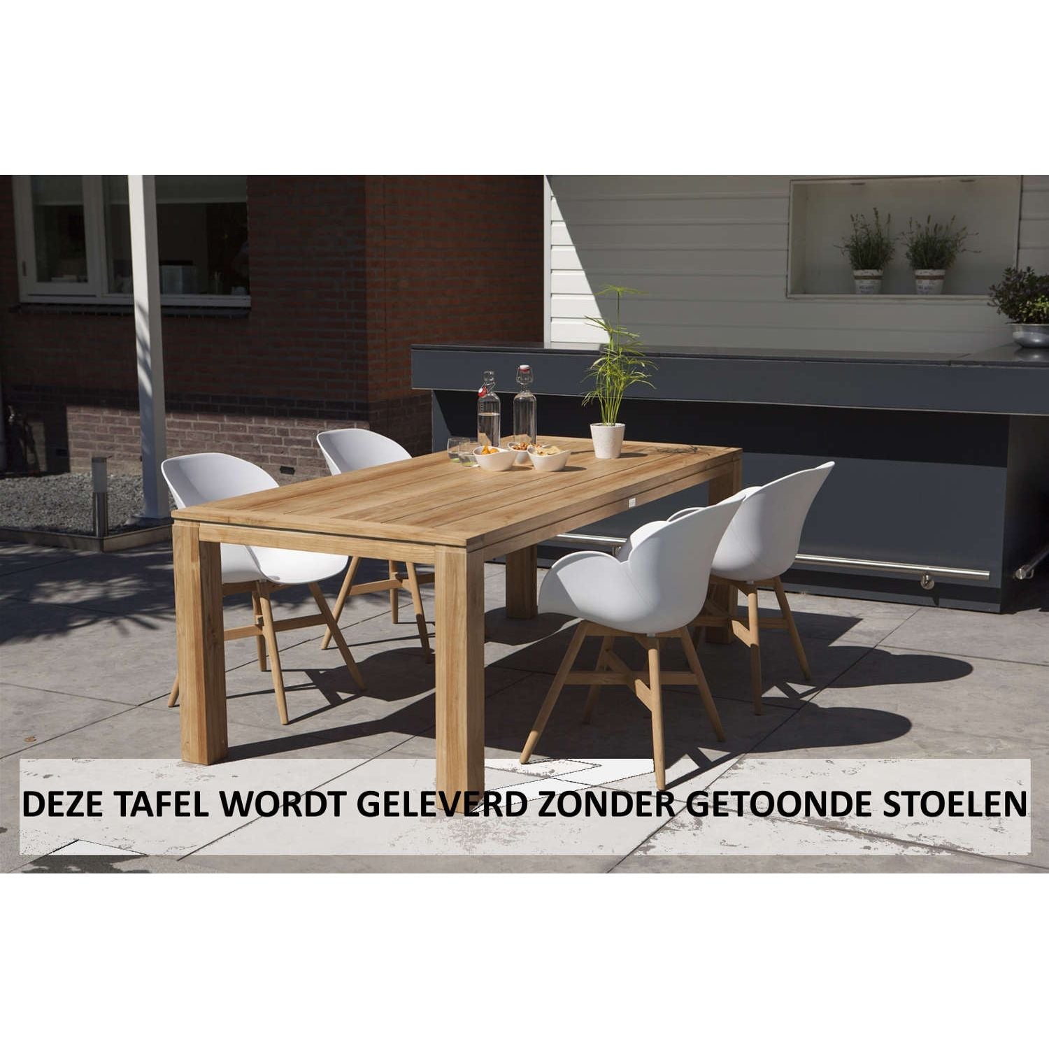  Exotan Stella Tafel 160 X 90 Cm Teak FSC