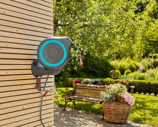  Gardena Wandslangenbox 15 Meter Rollup Blauw