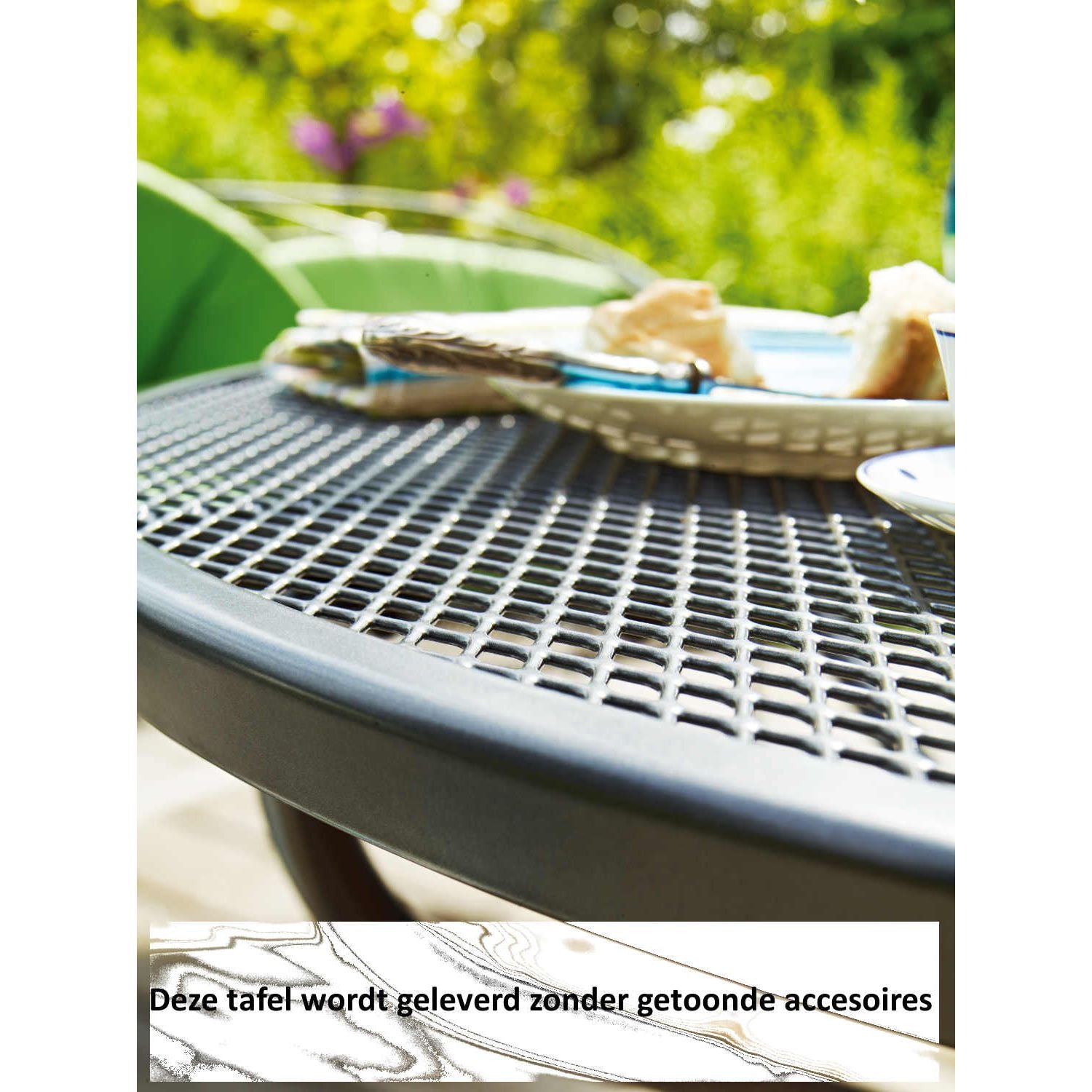  Kettler Tafel Strekmetaal 90 Cm Rond