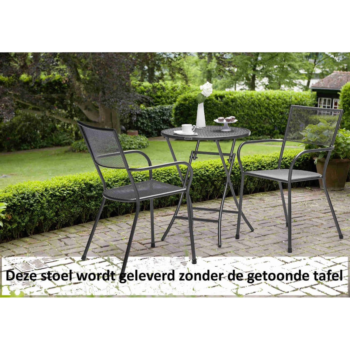 Kettler Terraza Stapel Fauteuil Antraciet