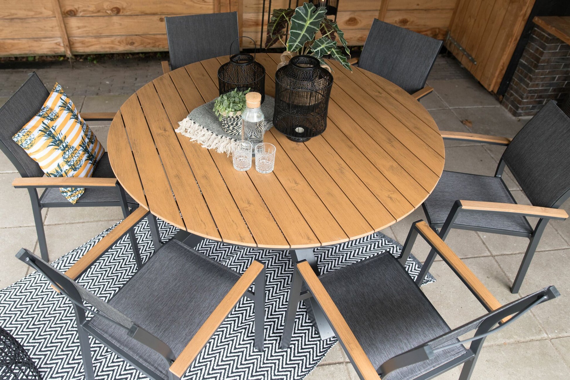  Lesli Tafel Arezzo Rond 150 Cm