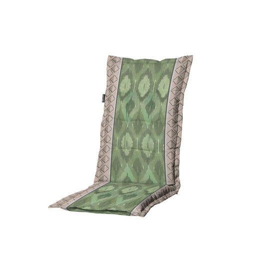  Madison Zitkussen Hoge Rug Ikatin Green 123 X 50