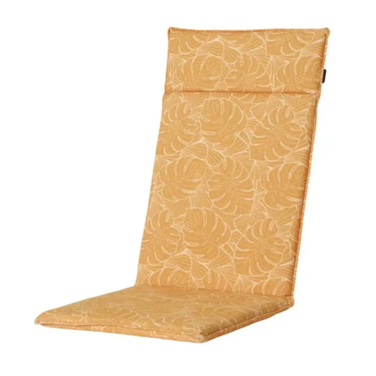  Madison Zitkussen Hoge Rug Palm Yellow 120 X 50