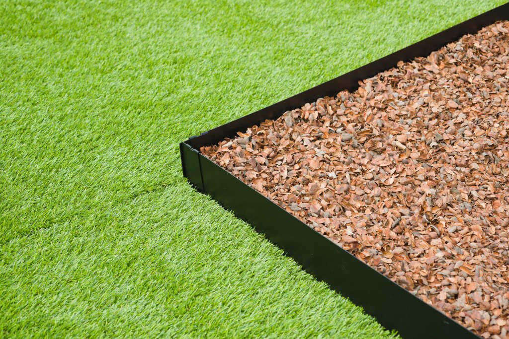  Nature Grasrand Set Zwart 3 X 91 Cm