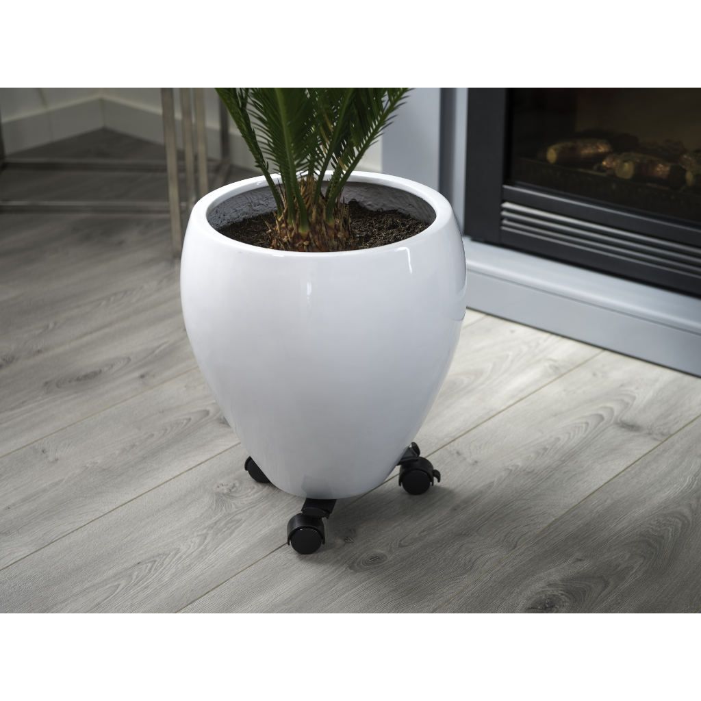  Nature Planttrolley Metaal Zwart 27 - 37 Cm Rond