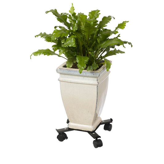  Nature Planttrolley Metaal Zwart 29 - 51 Cm Vierkant
