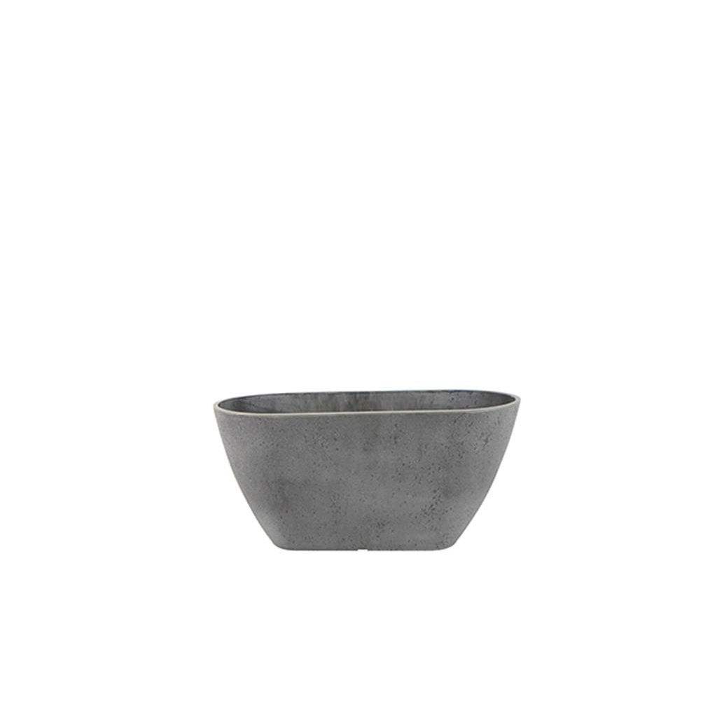  Nova Balkonbak Half Rond 36 Beton Grijs
