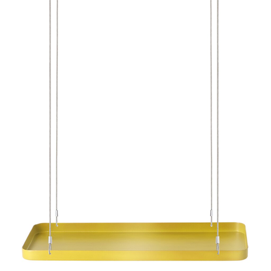 ESSCHERT DESIGN Plantenplateau Hanger 15x38 Cm Goud