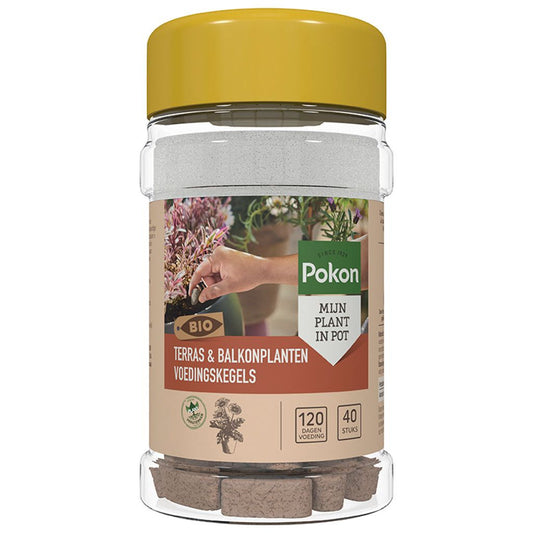  Pokon Bio Terras & Balkon Kegels 40 Stuks