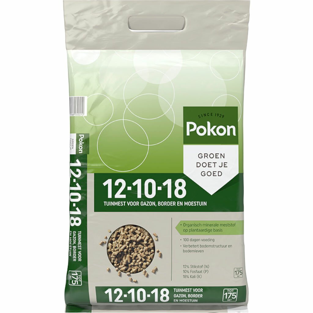  Pokon Gazon En Tuin 12-10-18 Mest 6.75 Kg