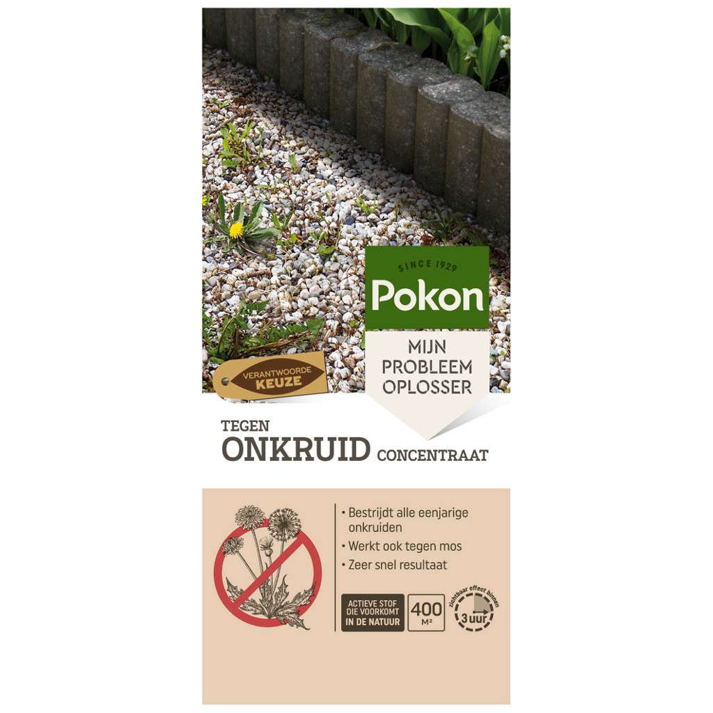  Pokon Tegen Onkruid Concentraat 900 Ml