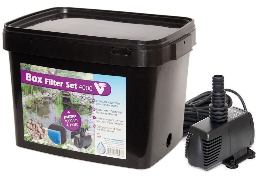  Vijvertechniek Box Filter 4000 + Pomp
