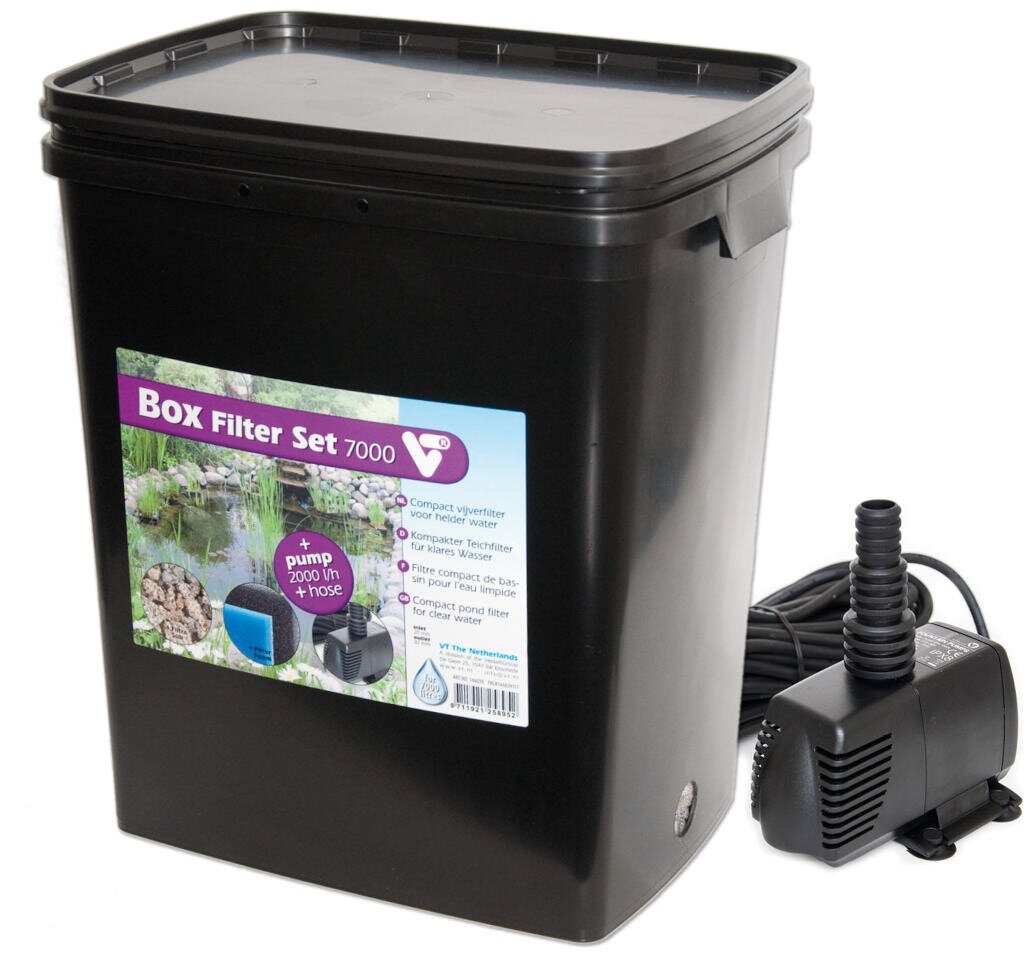  Vijvertechniek Box Filter 7000 + Pomp