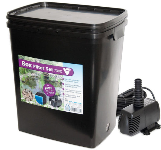  Vijvertechniek Box Filter 7000 + Pomp
