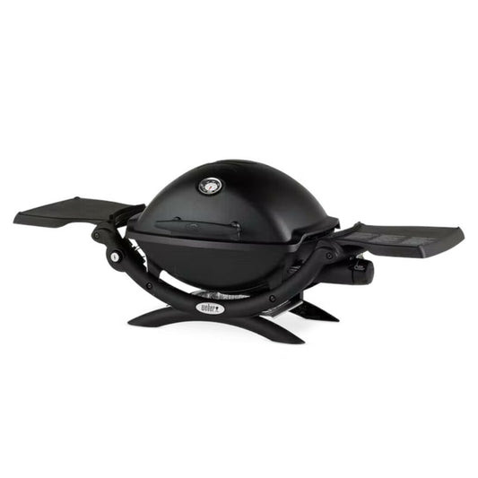  Weber Q1200 Black + Werkblad + Thermometer