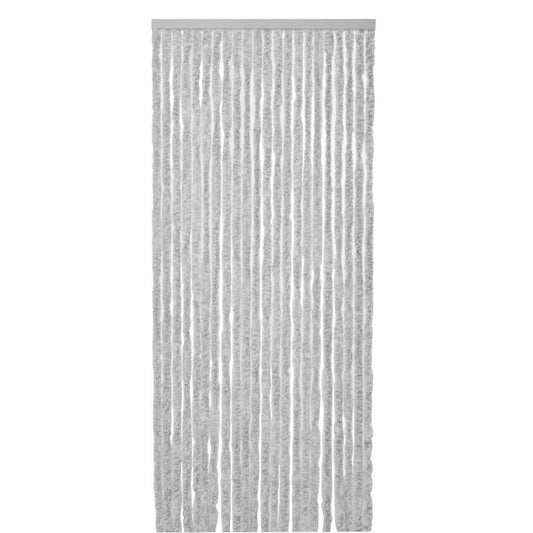  Wicotex Vliegengordijn Kattenstaart 90 X 220 Cm Grijs / Wit